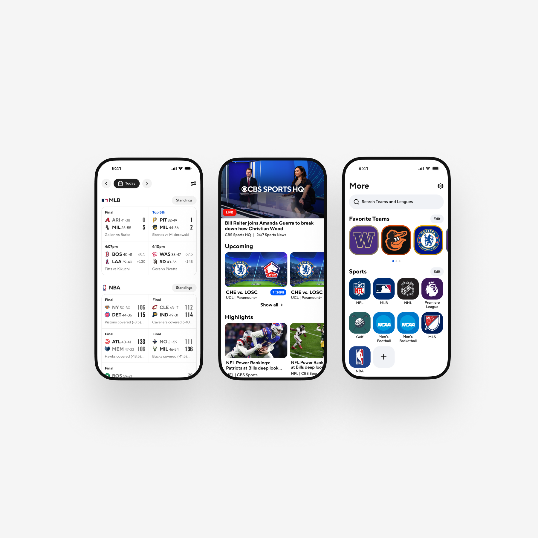 Live Scores, Video, and Personalization on Mobile