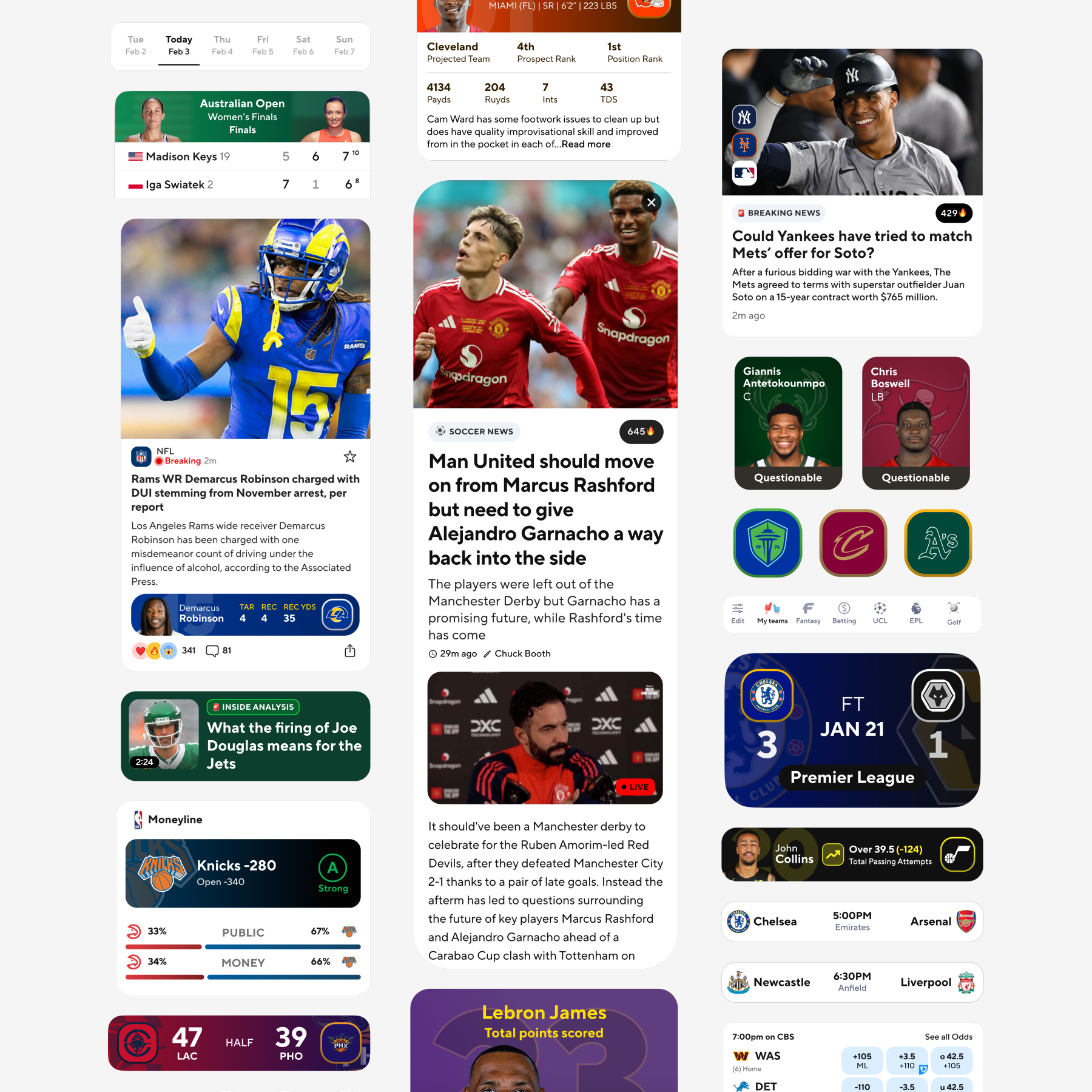 Component Explorations I